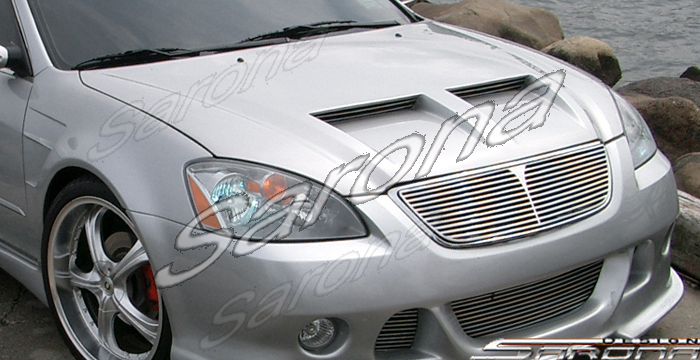 Custom Nissan Altima Hood  Sedan (2002 - 2004) - $695.00 (Manufacturer Sarona, Part #NS-004-HD)